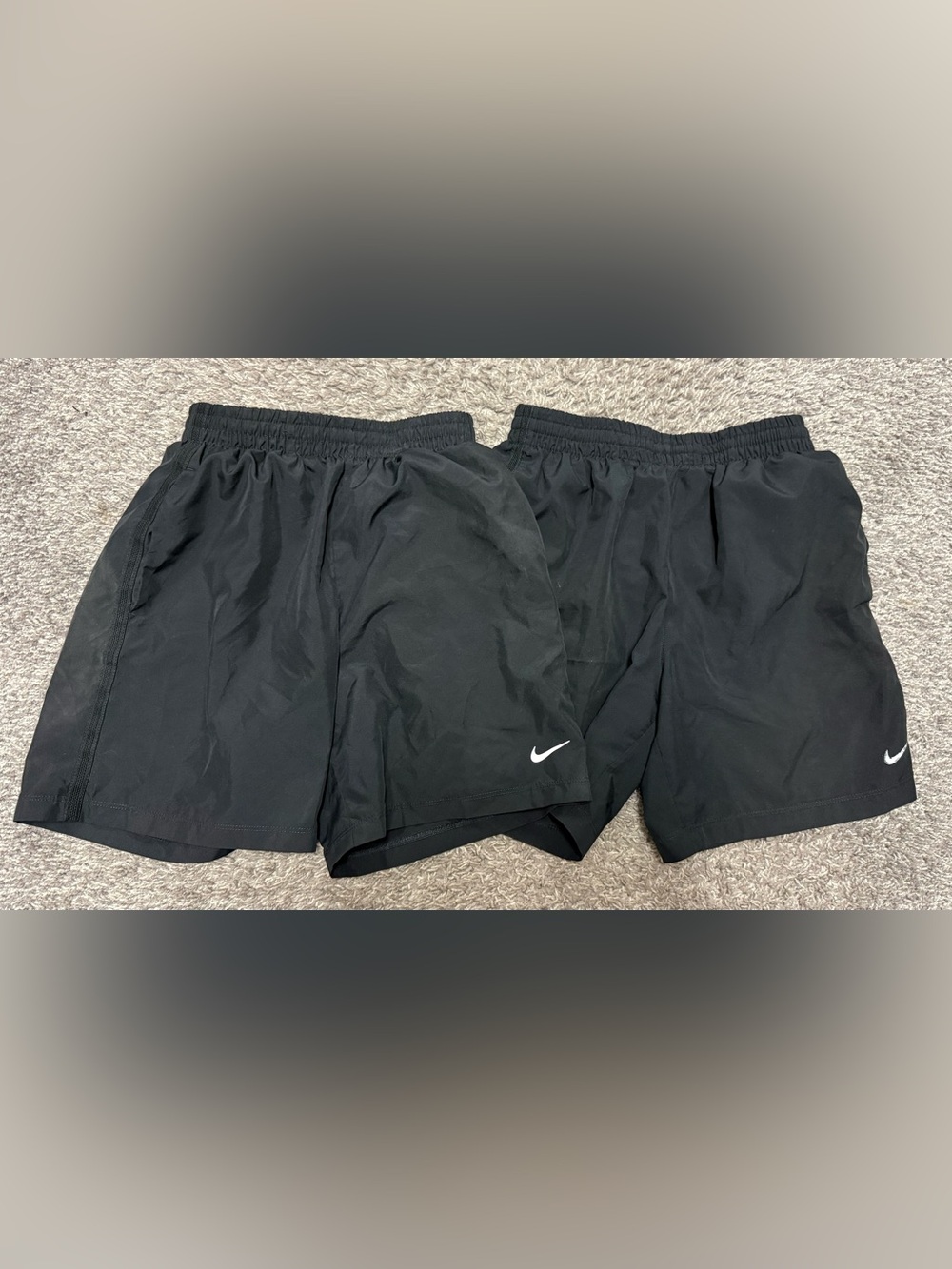 (2) Pairs EUC/VGUC Boys Nike Shorts, Size YMD.